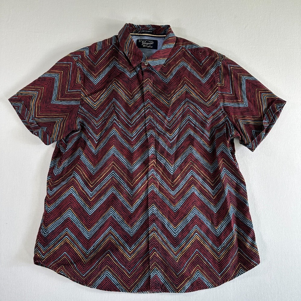 An Original Penguin Mens Polo Shirt Size XL Heritage Slim Fit